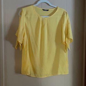 Yellow dress shirt